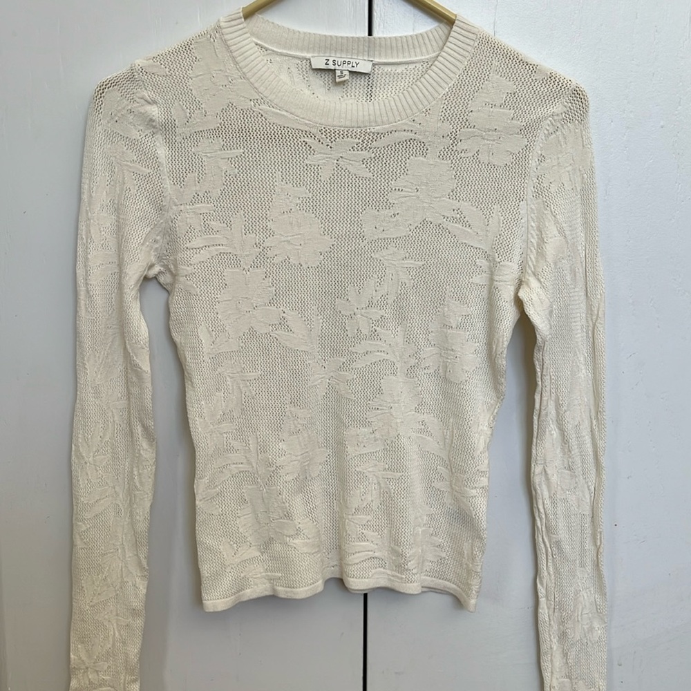 Z Supply Tibi mesh top. Like new. Worn once. Size small.